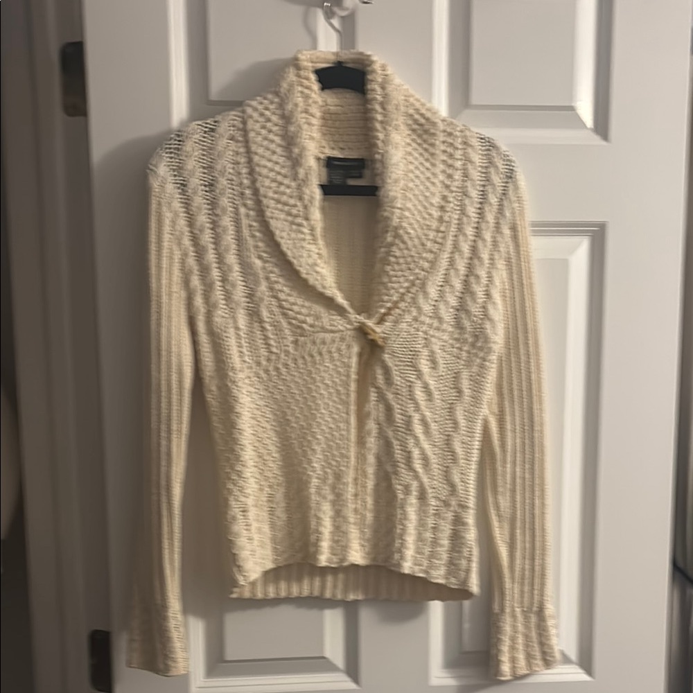 Cozy Cream Knit Cardigan
